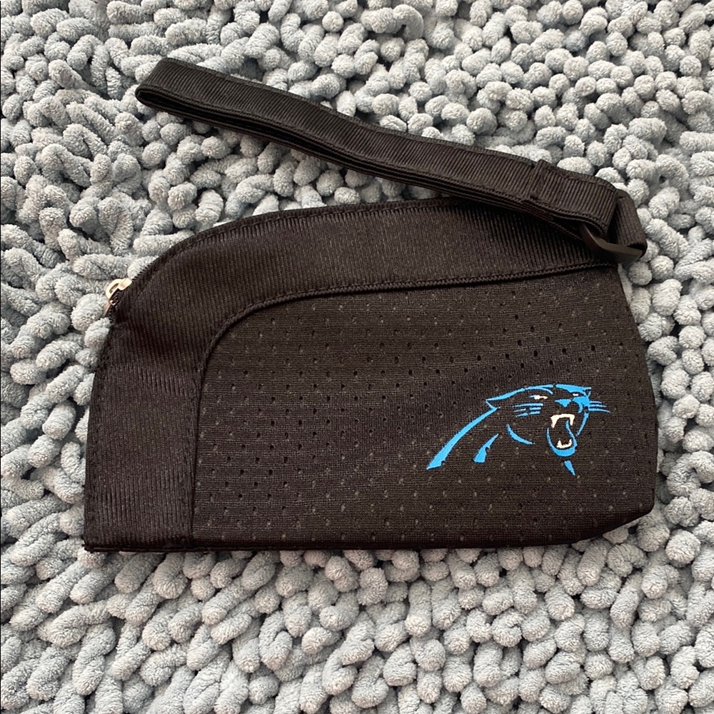 LAST CALL CLEAR OUT Carolina Panthers Jersey Wristlet